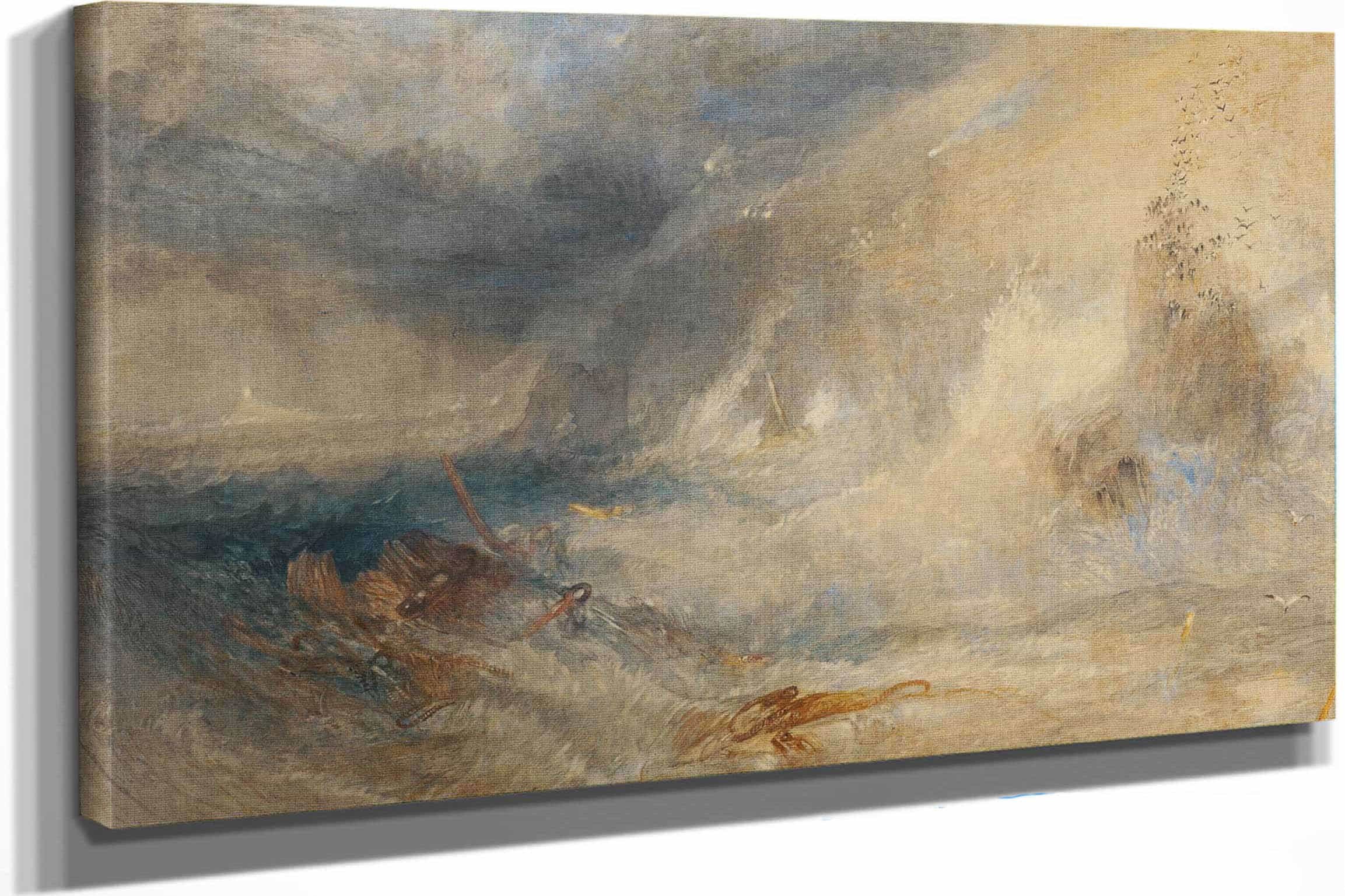 Long Ships Lighthouse Lands End About by Joseph Mallord William Turner
