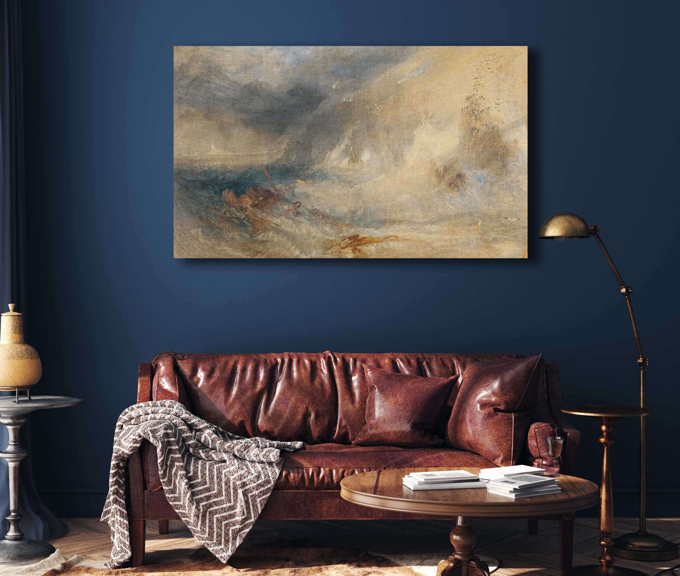 Long Ships Lighthouse Lands End About by Joseph Mallord William Turner - Image 4