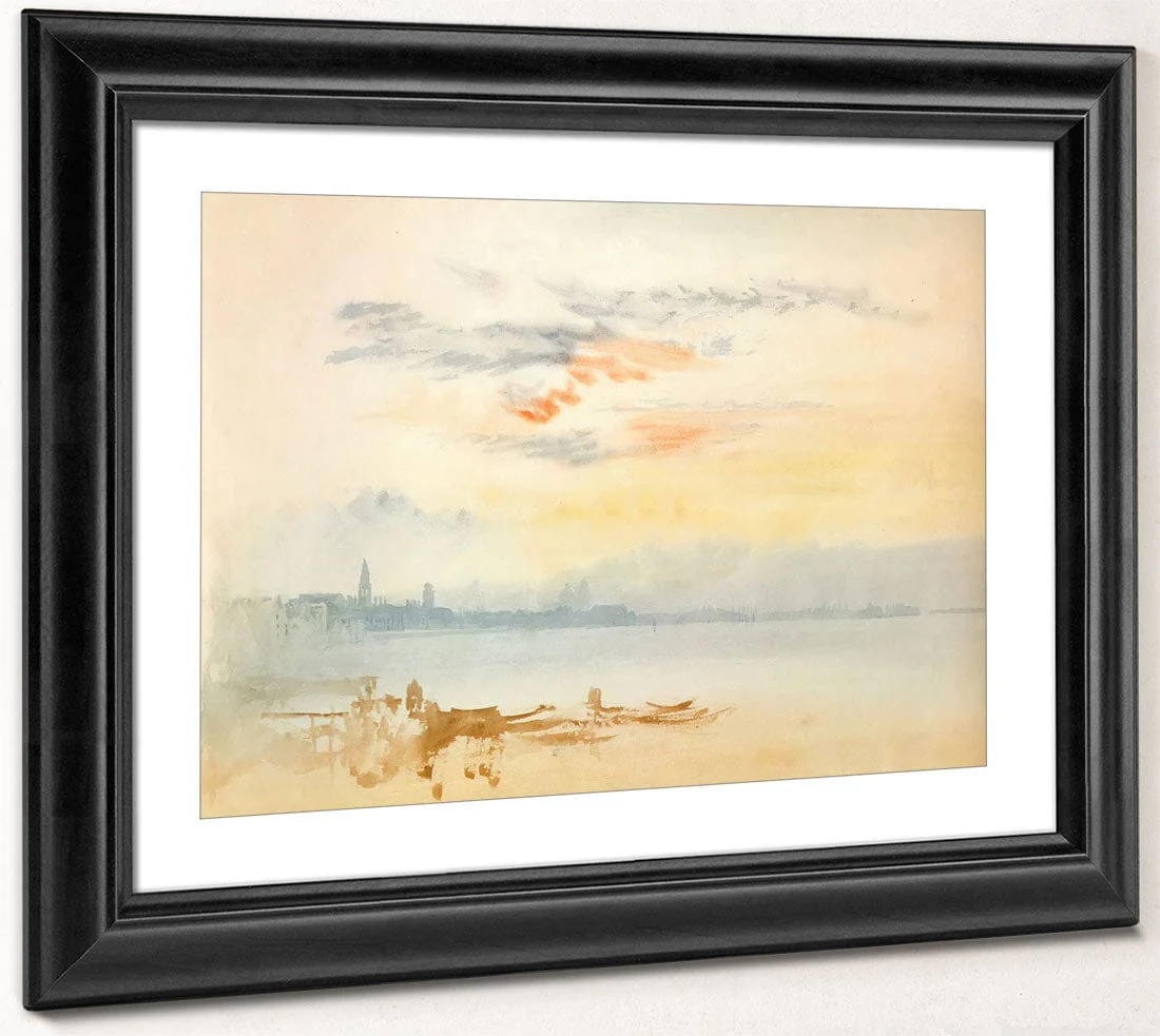 Looking East From The Giudecca Sunrise 1819 By Jwm Turner - Image 4