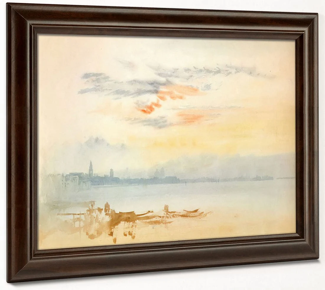 Looking East From The Giudecca Sunrise 1819 By Jwm Turner - Image 6