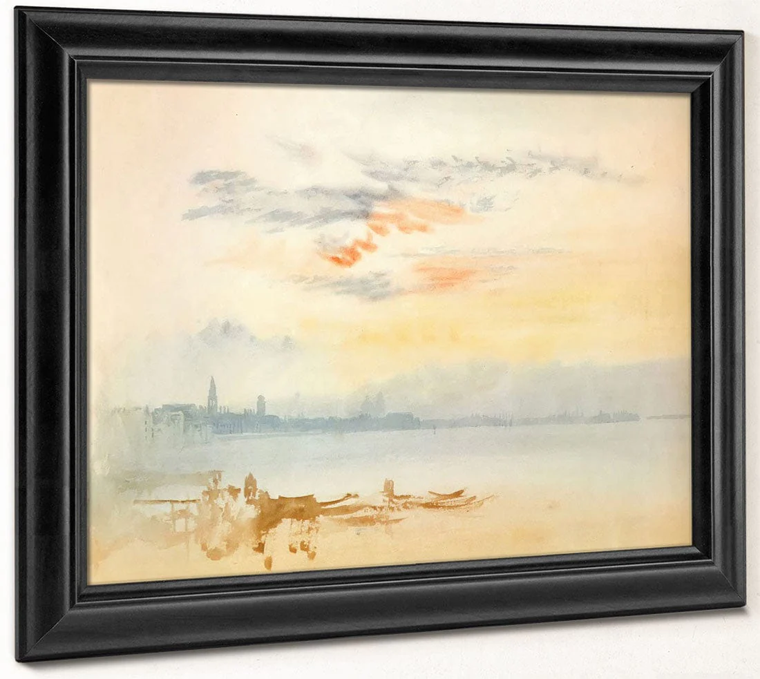 Looking East From The Giudecca Sunrise 1819 By Jwm Turner - Image 8