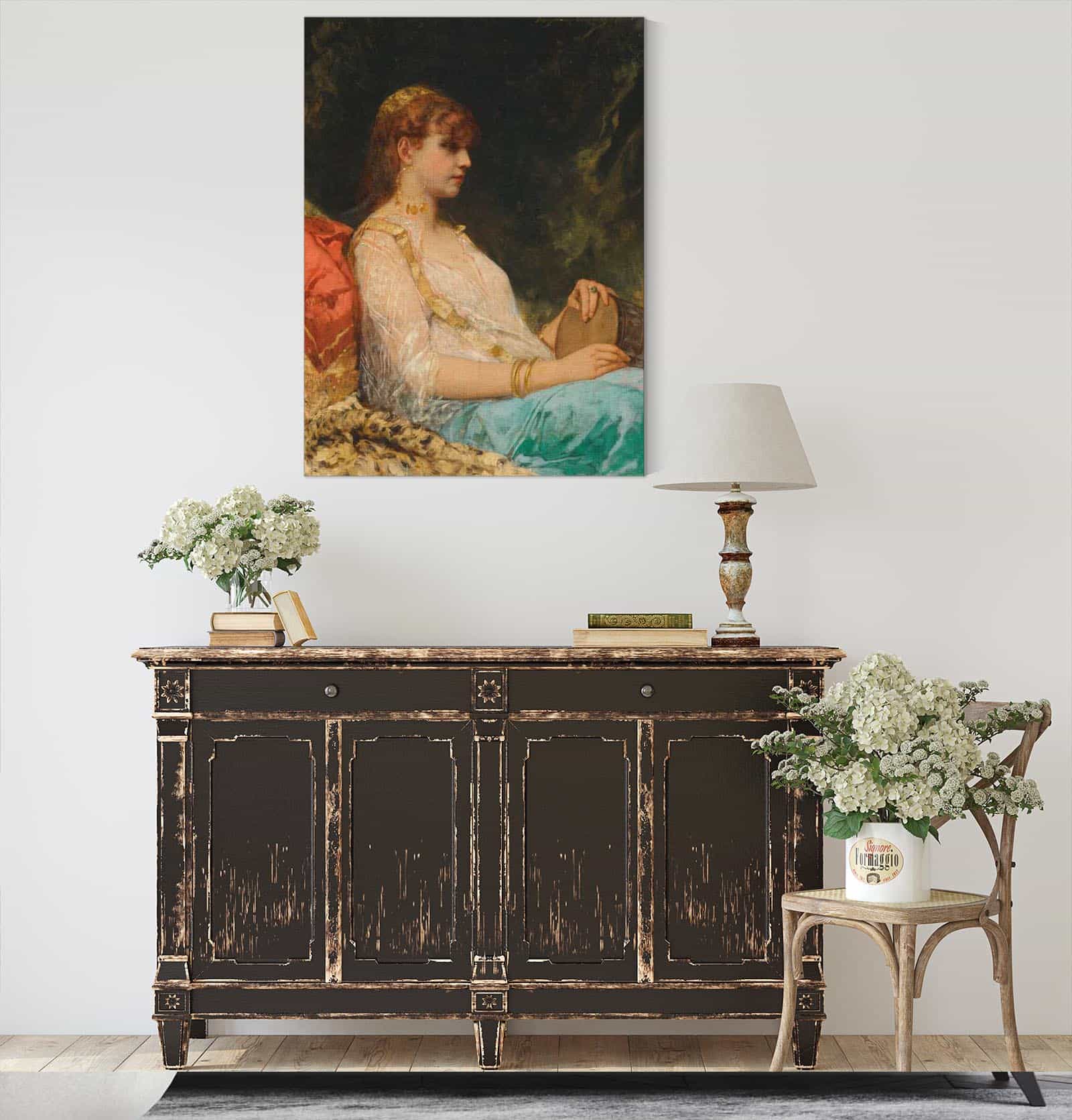 Lorientale Au Tambour by Jean Joseph Benjamin Constant - Image 4