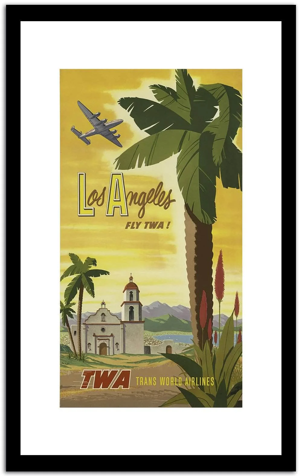 Los Angeles Vintage Posterb