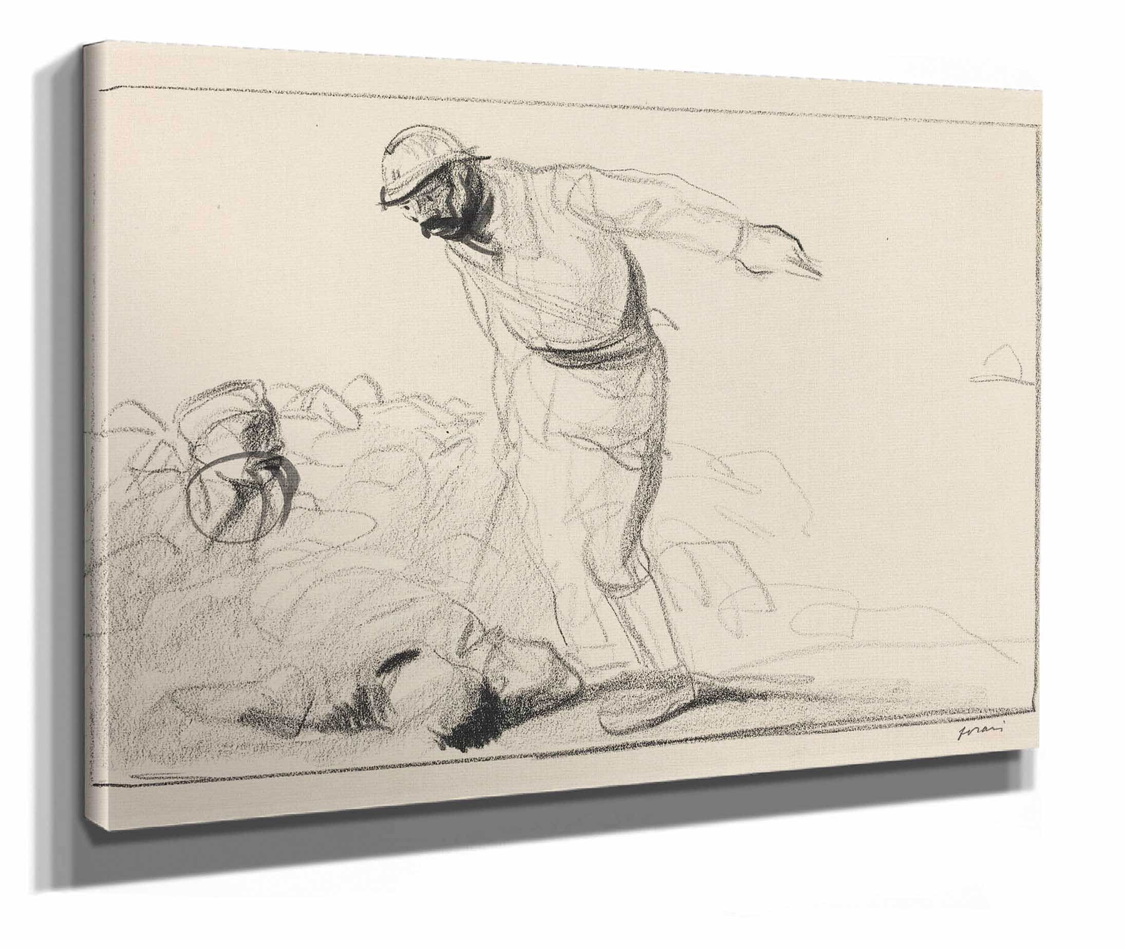 Lost Illusions Probably by Jean Louis Forain - Image 2