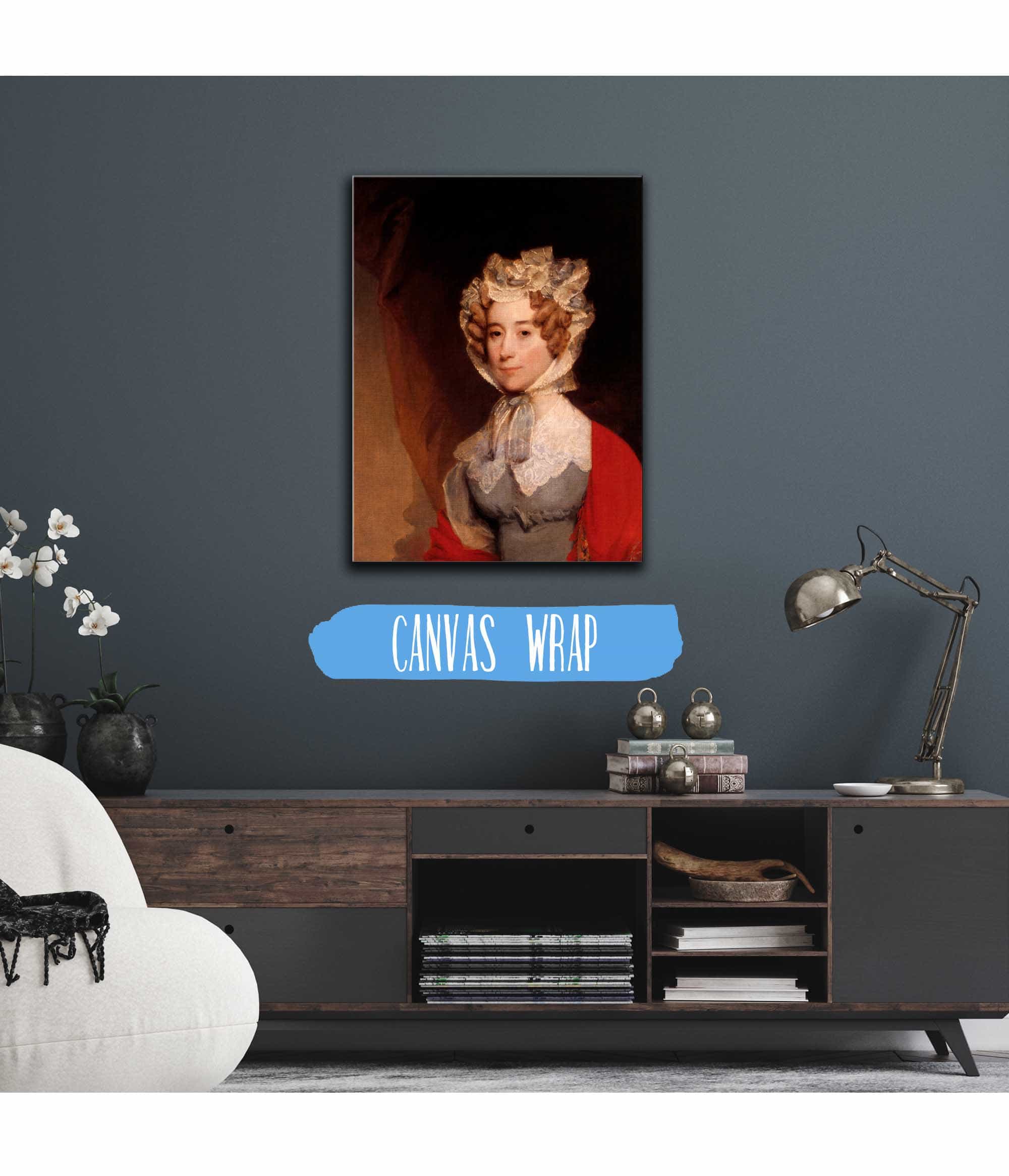 Louisa Catherine Johnson Adams Mrs John Quincy Adams by Gilbert Stuart - Image 3