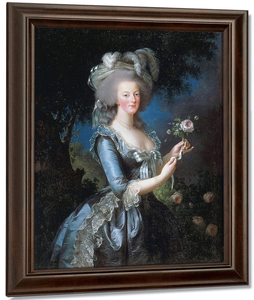 Louise Marie Antoinette With The Rose 1783 By Elisabeth Vigee Le Brun - Image 5
