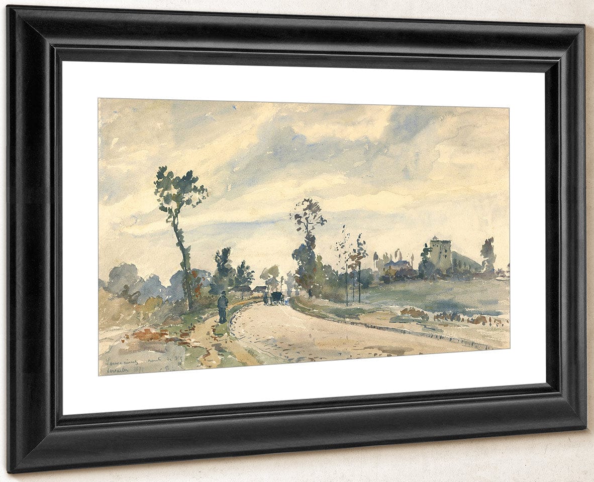 Louveciennes Route De Saint Germain By Camille Pissarro - Image 4