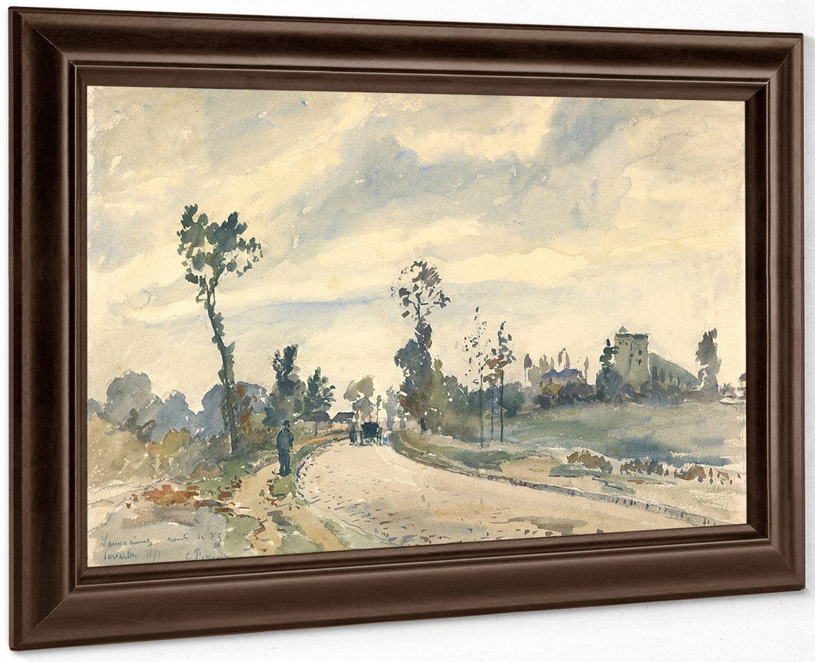 Louveciennes Route De Saint Germain By Camille Pissarro - Image 6