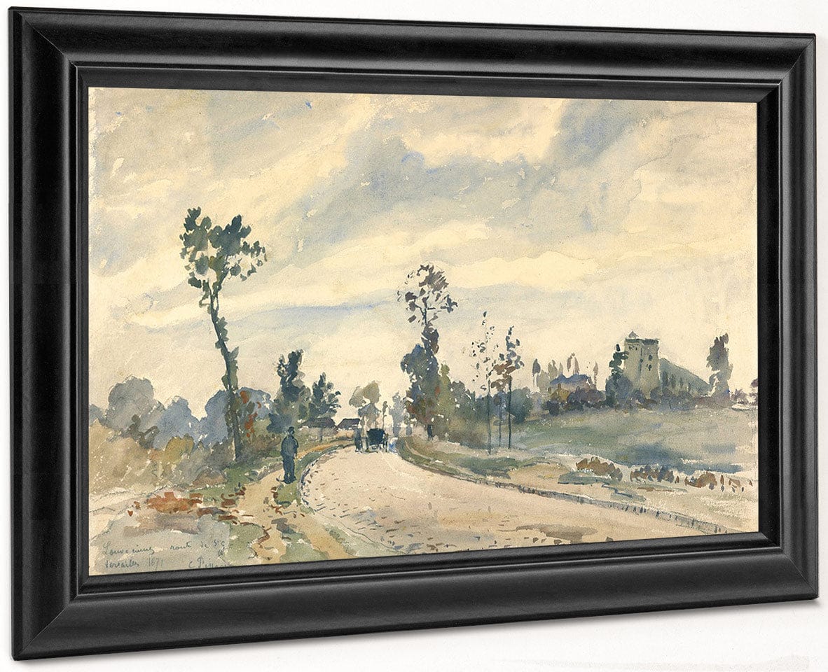 Louveciennes Route De Saint Germain By Camille Pissarro - Image 8