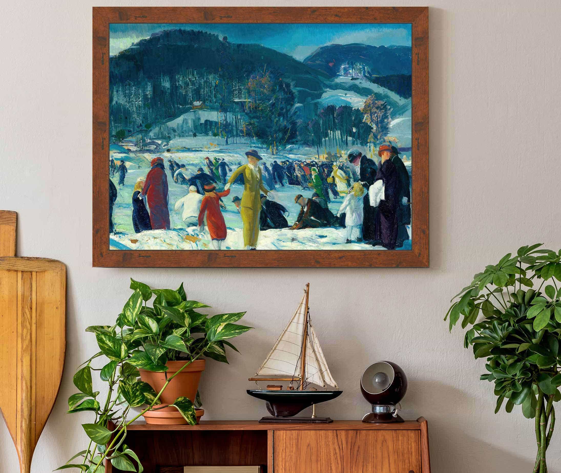 Love Of Winter by George Wesley Bellows - Image 3