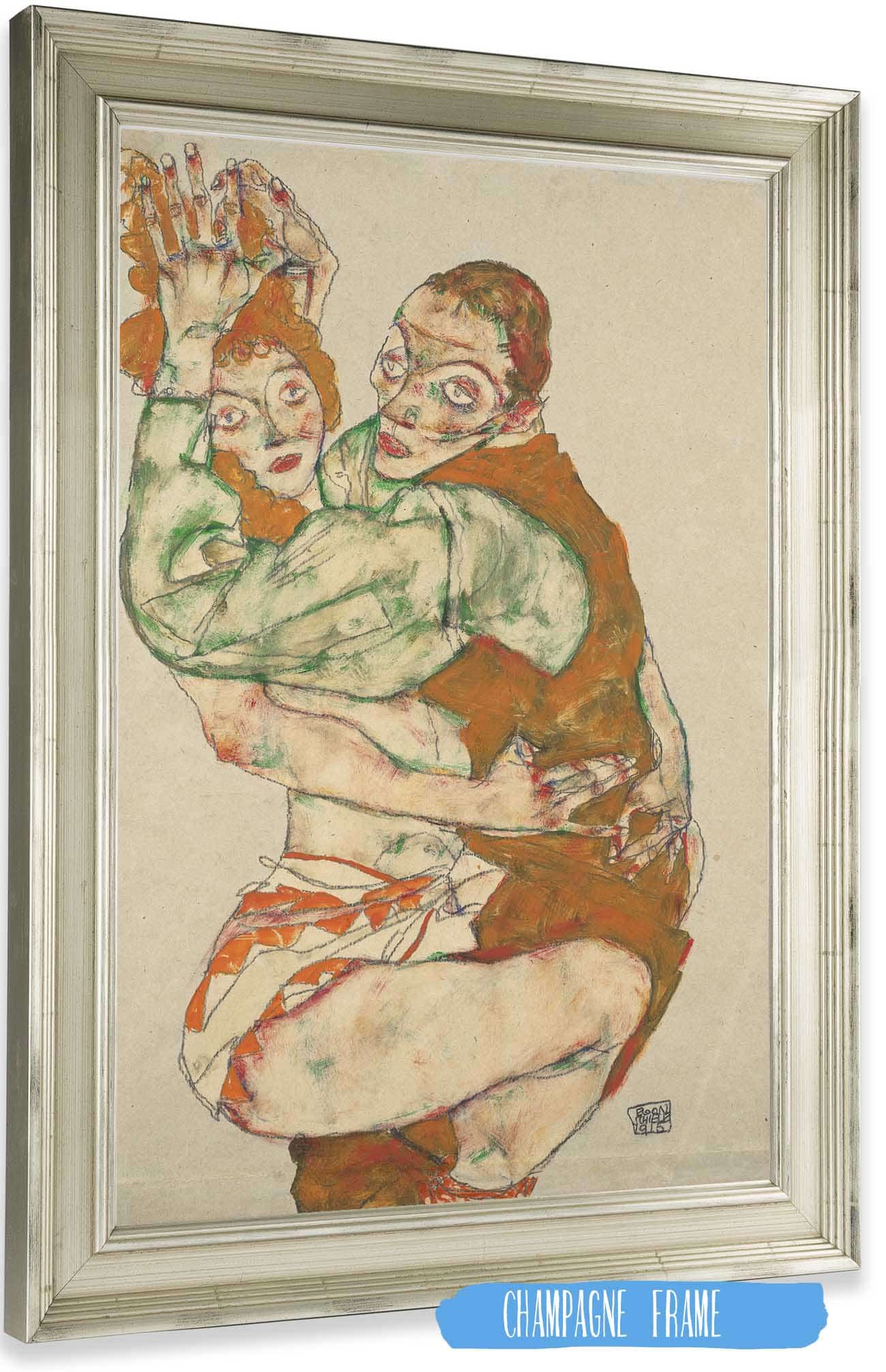 Lovemaking by Egon Schiele