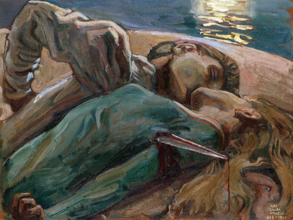 Lovers By Akseli Gallen Kallela - Image 7