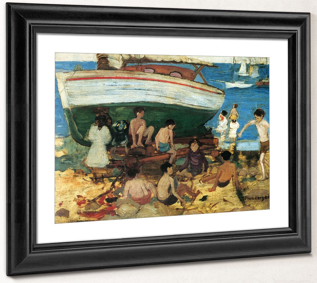 Low Tide 1895 1897 By Maurice Prendergast - Image 4