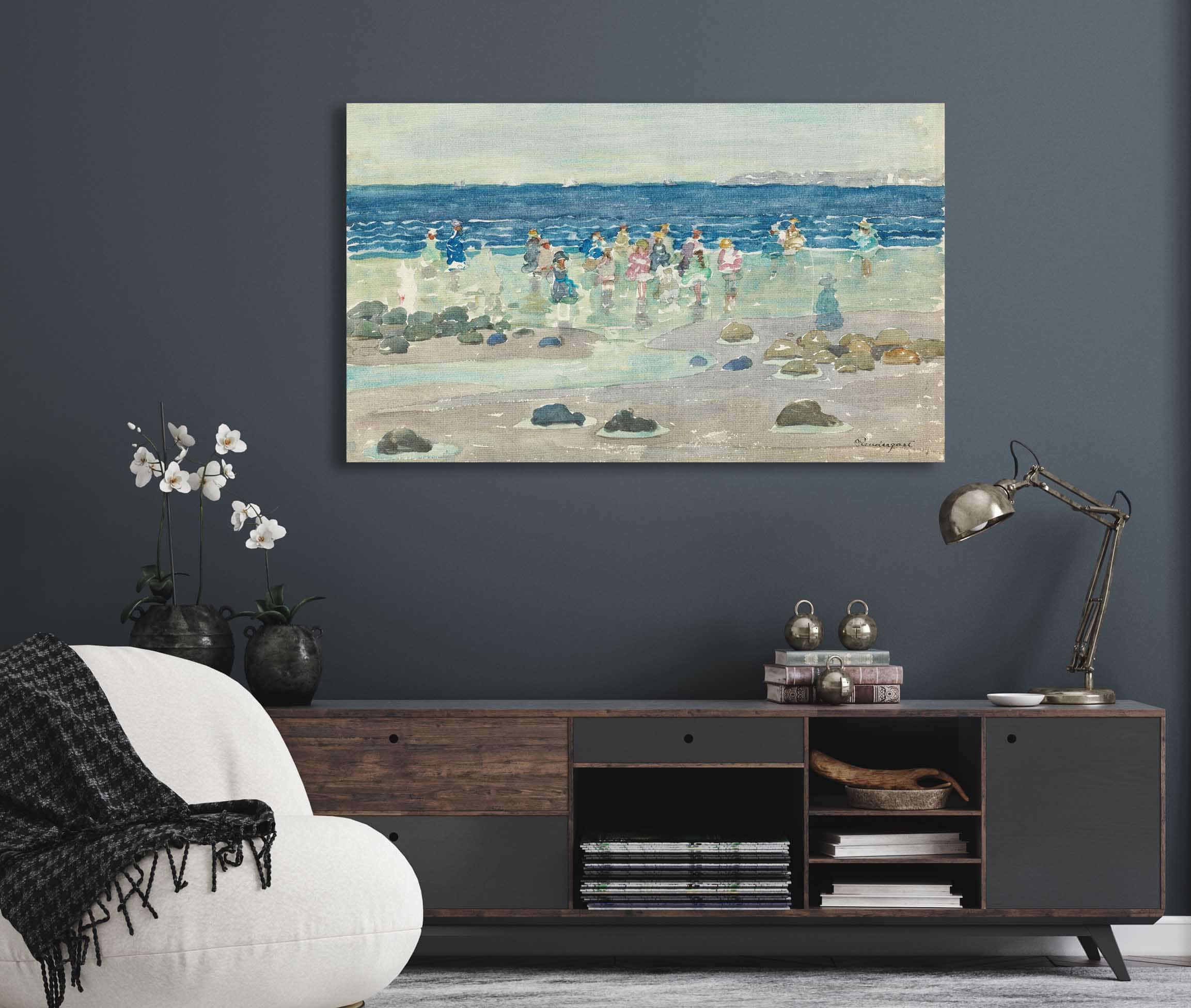 Low Tide by Maurice Prendergast - Image 10