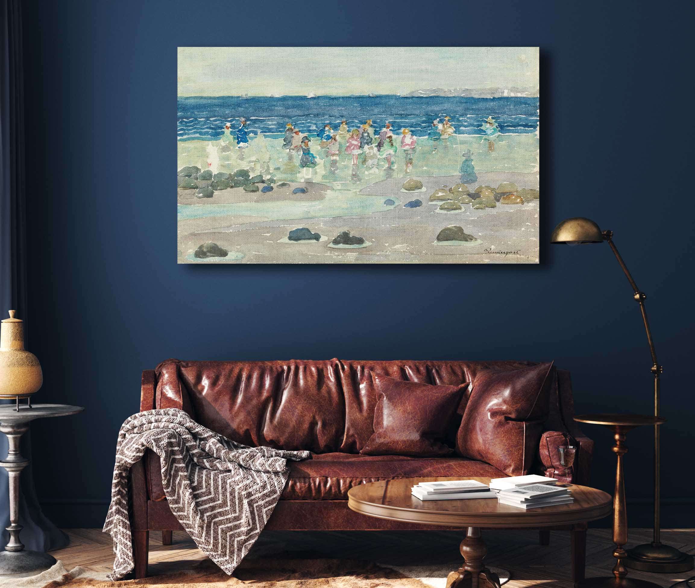 Low Tide by Maurice Prendergast - Image 8
