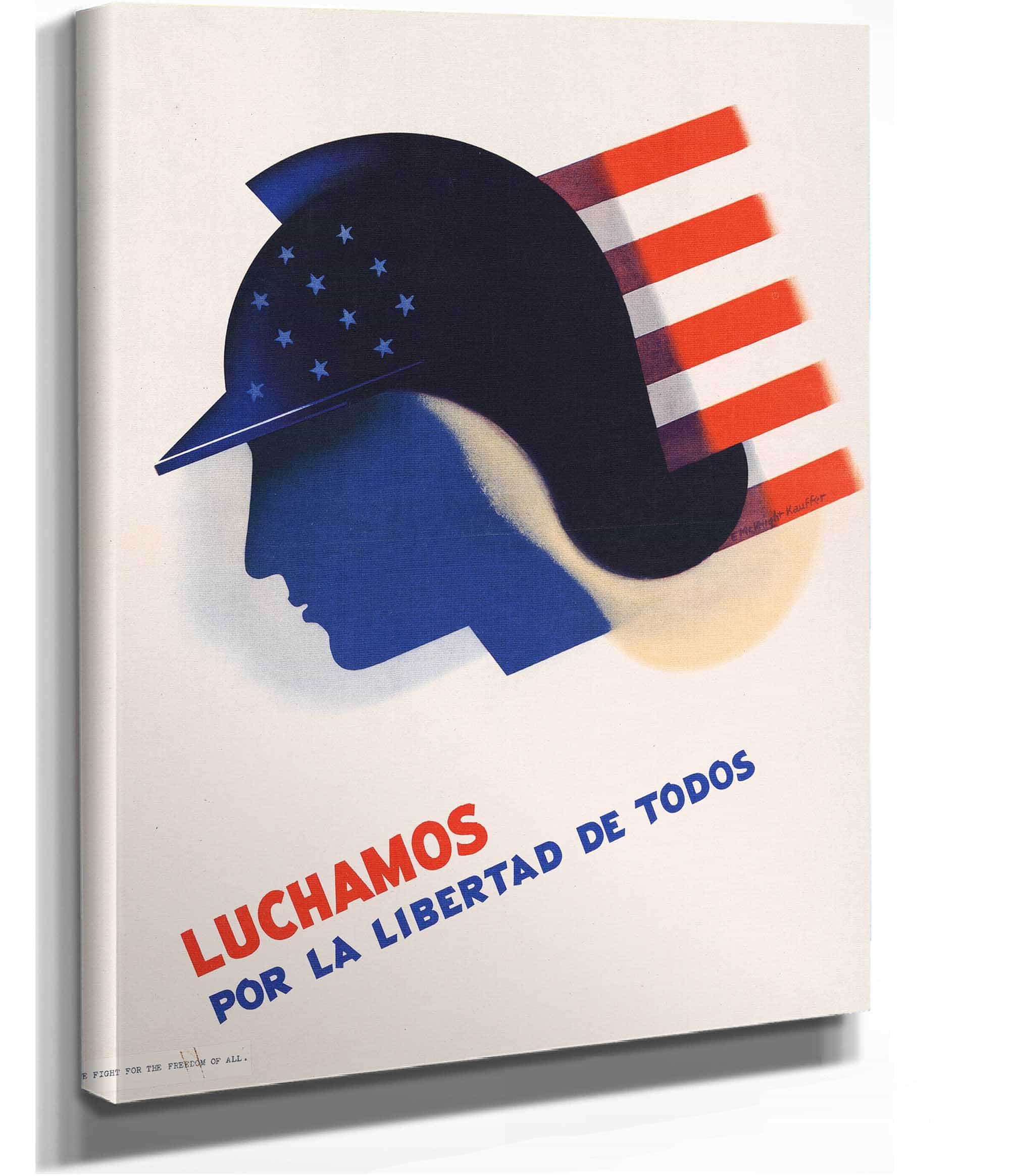 Luchamos Por La Libertad De Todos by Edward Mcknight Kauffer - Image 2
