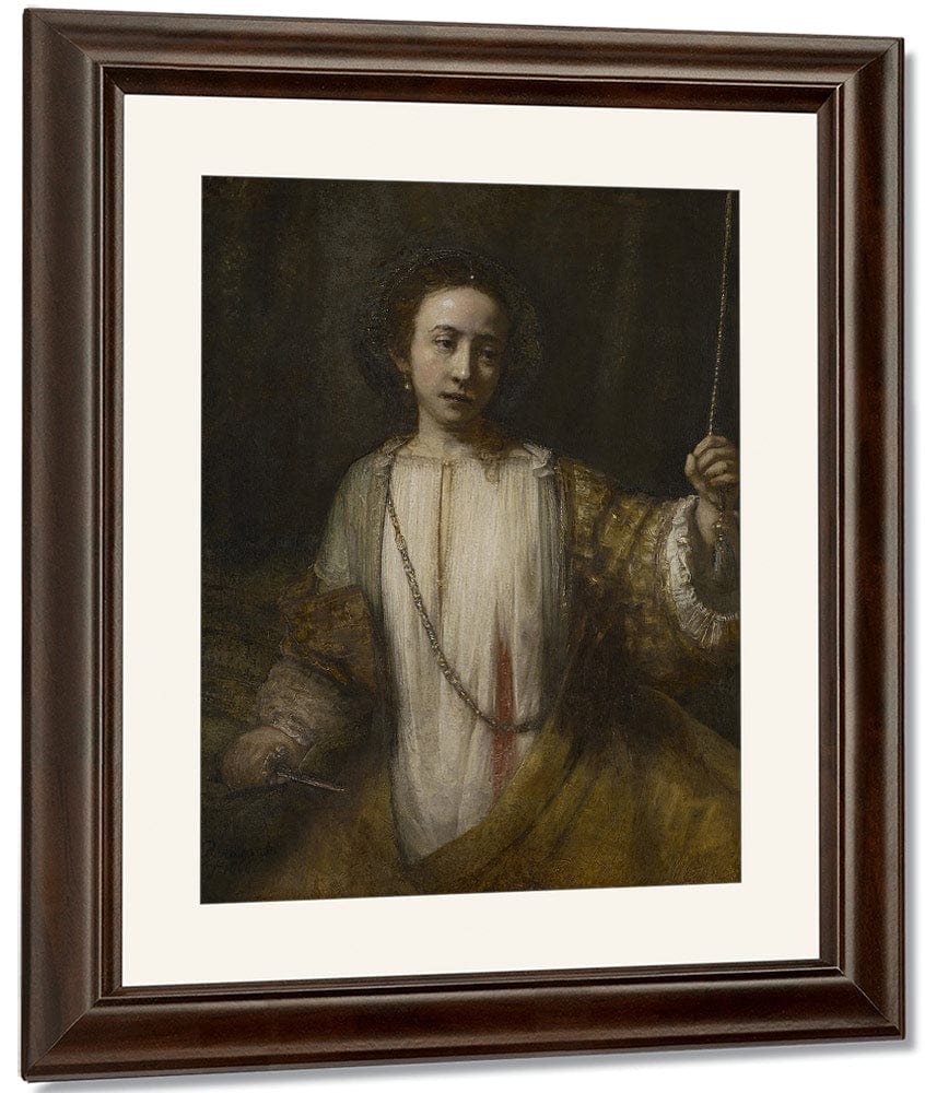 Lucretia By Rembrandt - Image 3