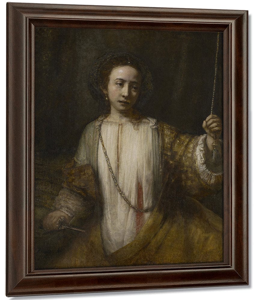 Lucretia By Rembrandt - Image 4