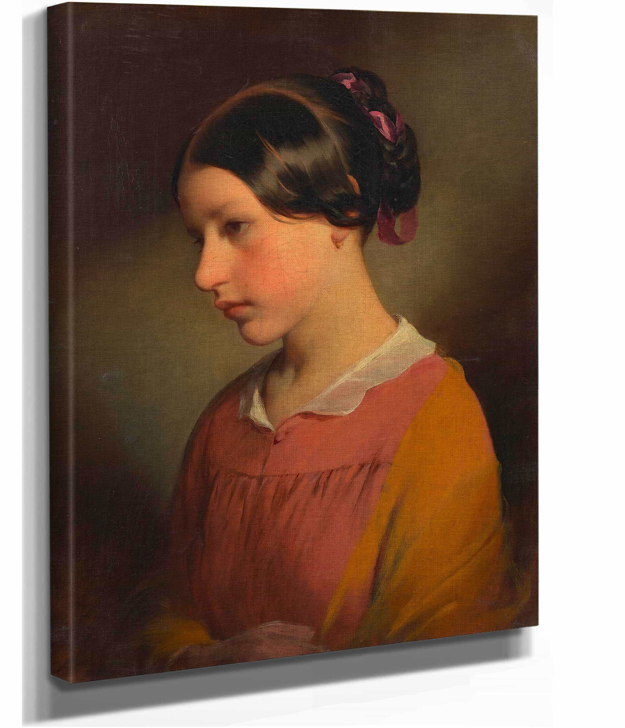 Ludmilla Amerling Tochter Des Kunstlers Als Kind by Friedrich Von Amerling - Image 2