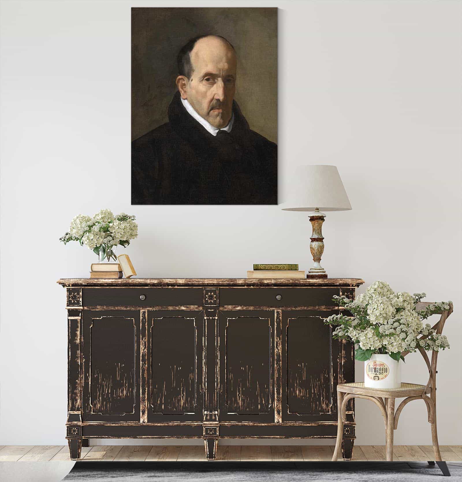 Luis De Gongora Y Argote by Diego Velazquez - Image 4
