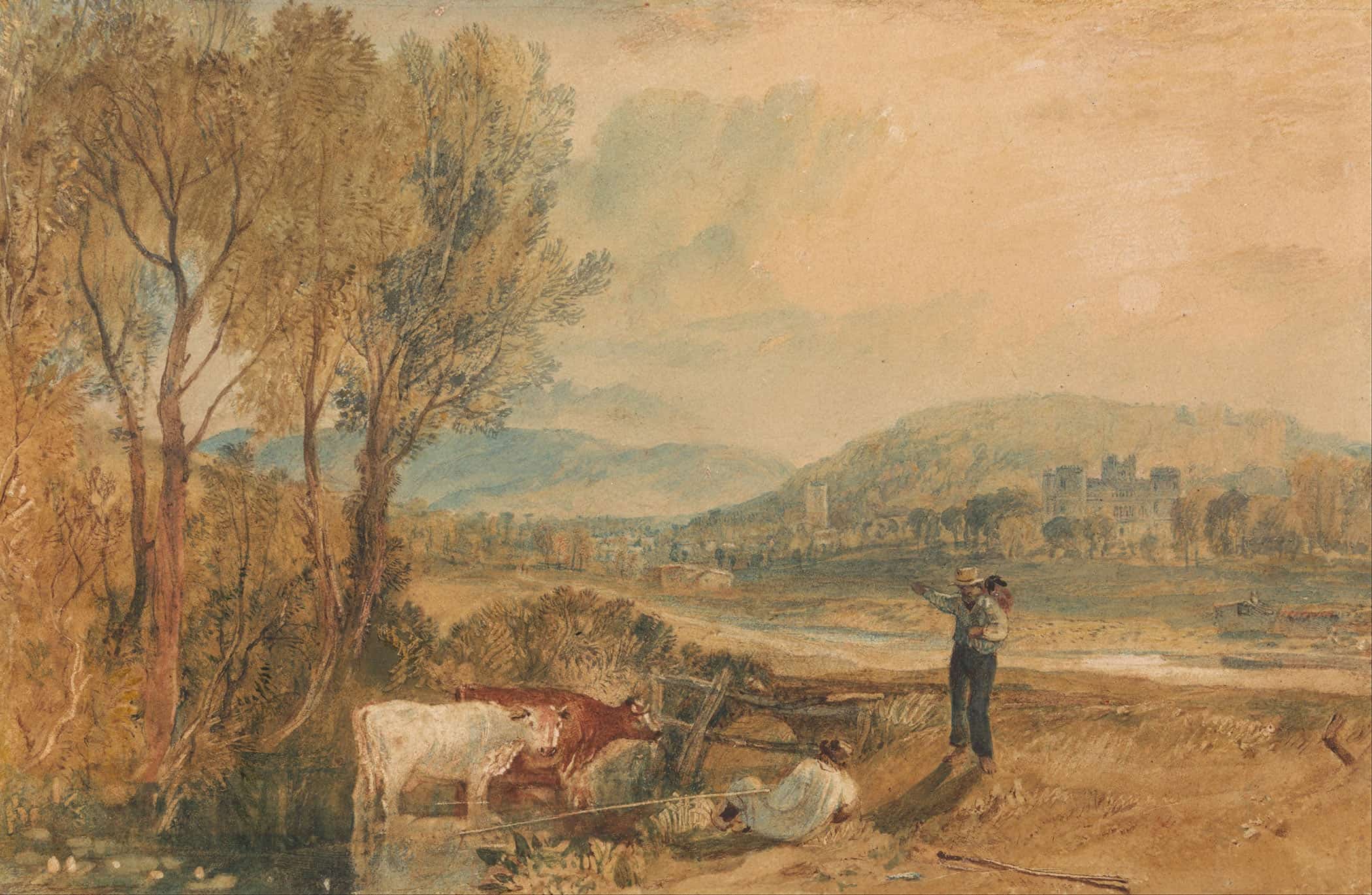Lulworth Castle Dorset by Joseph Mallord William Turner - Image 2