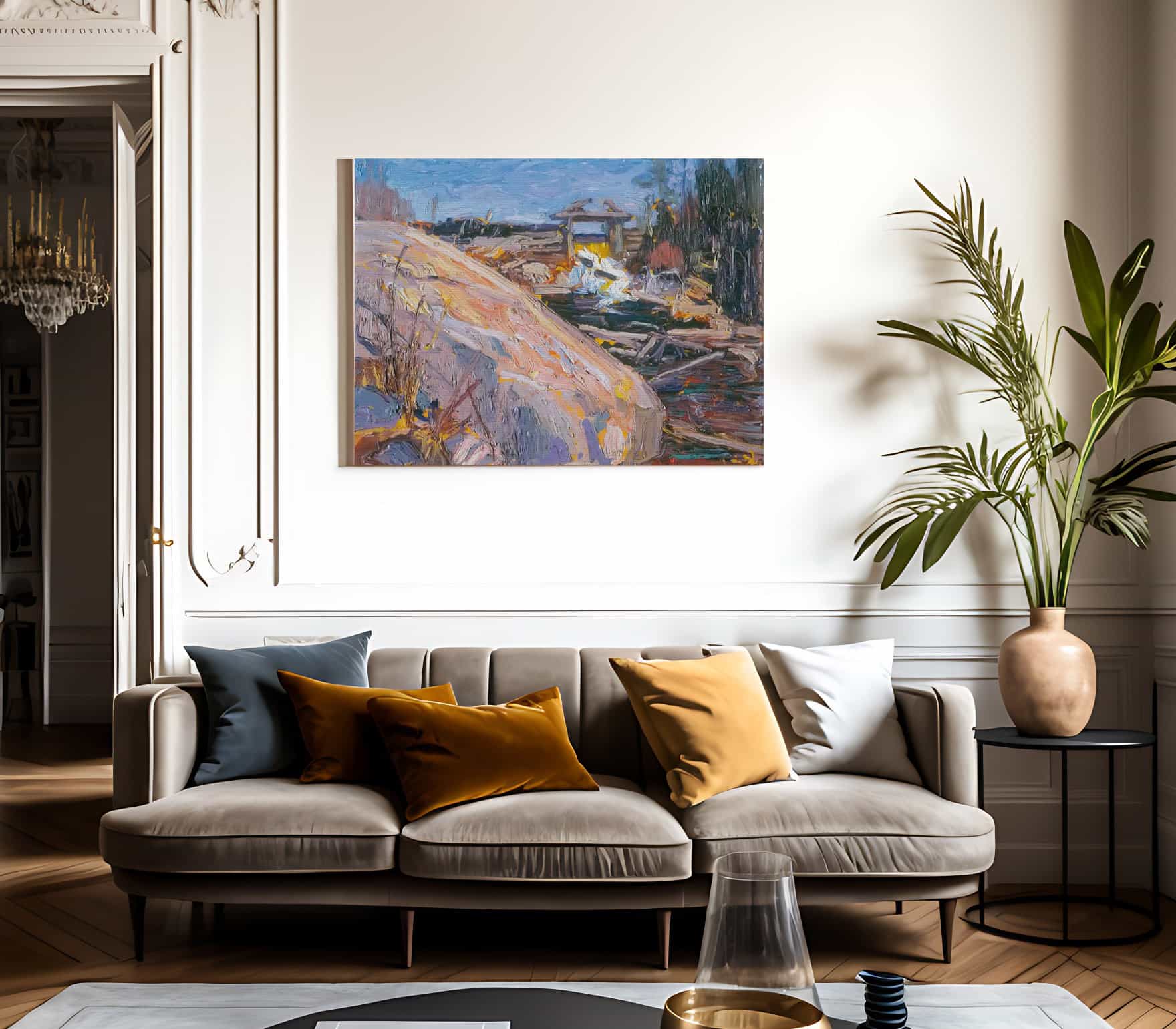 Lumber Dam By Tom Thomson - Image 3