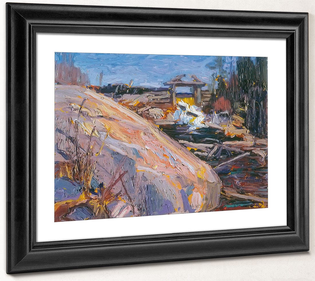 Lumber Dam By Tom Thomson - Image 4