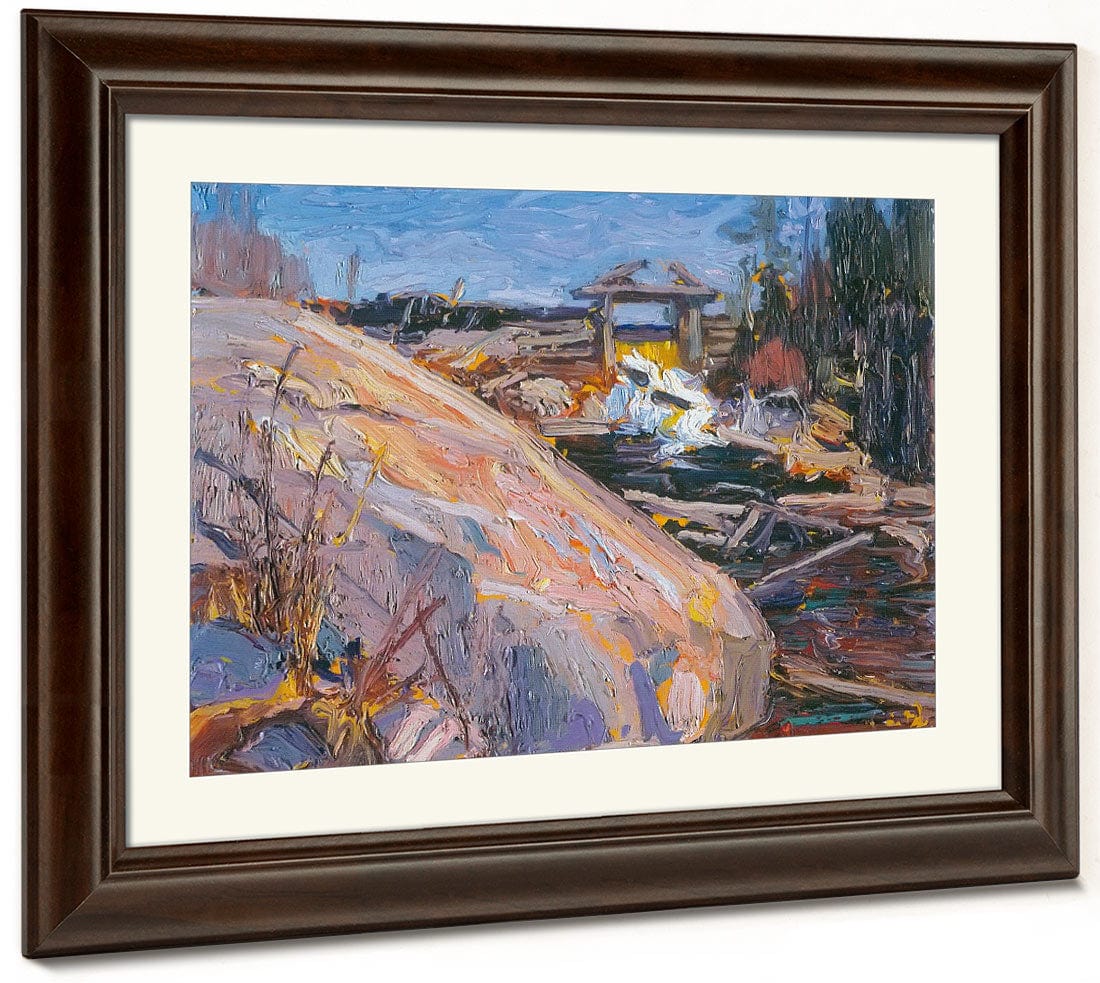 Lumber Dam By Tom Thomson - Image 5