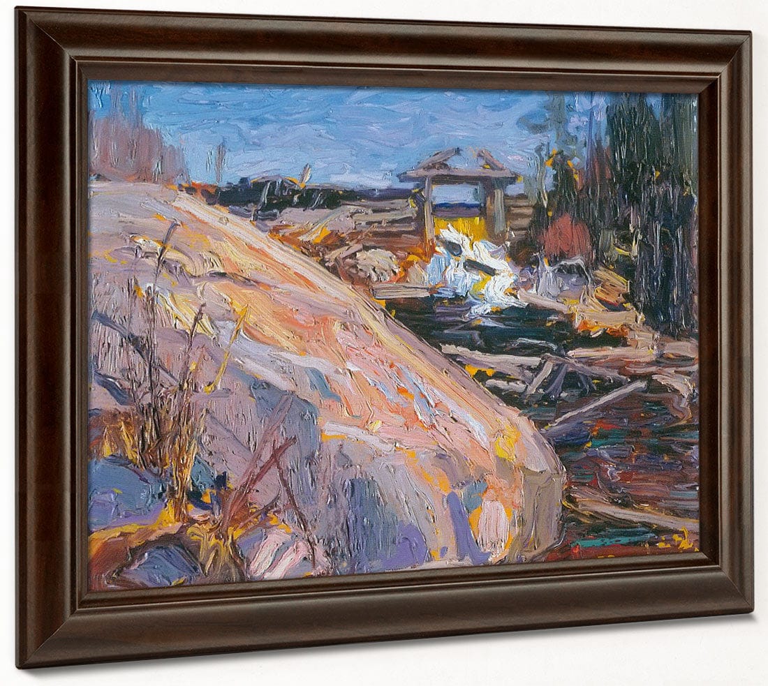 Lumber Dam By Tom Thomson - Image 6
