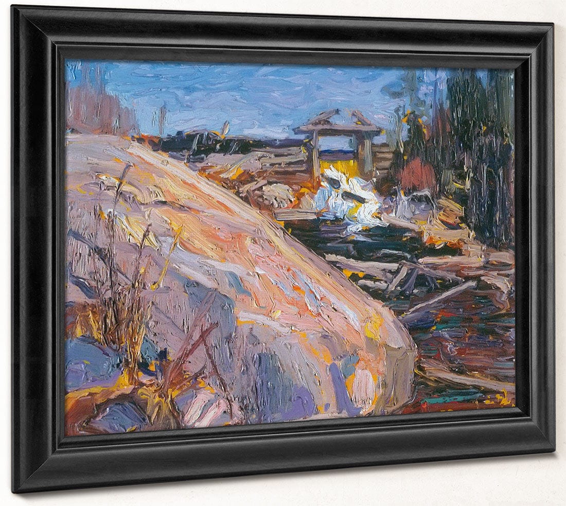 Lumber Dam By Tom Thomson - Image 8