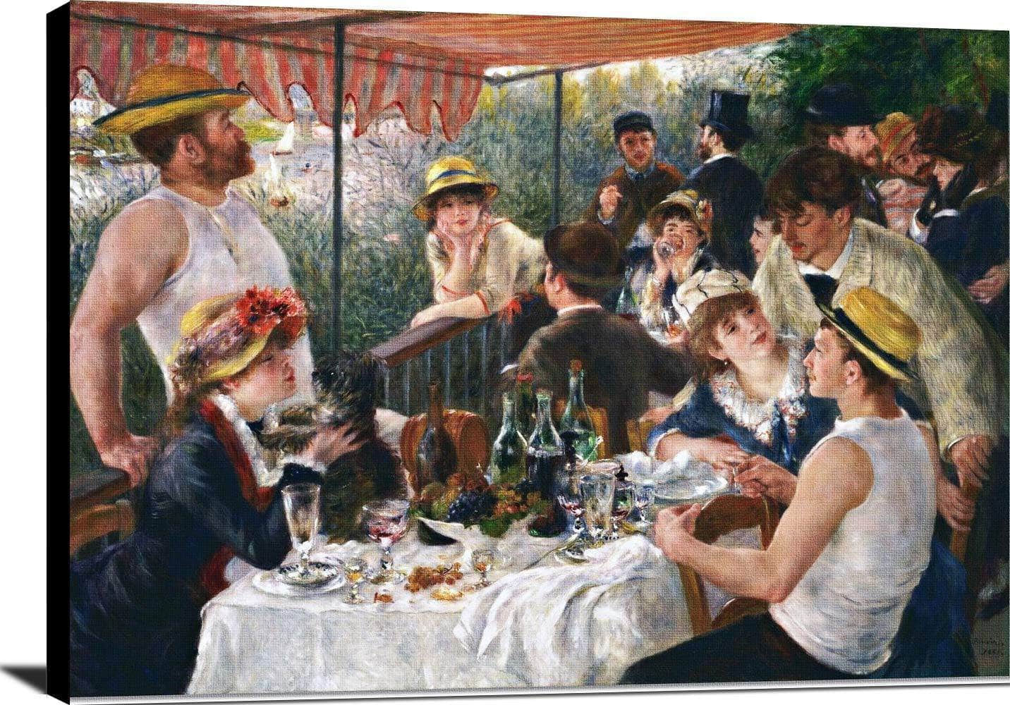Luncheon Boating Party Painting Auguste Renoir Canvas Art - Image 2