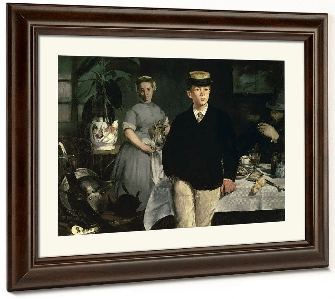 Luncheon In The Studio By Edouard Manet - Image 5