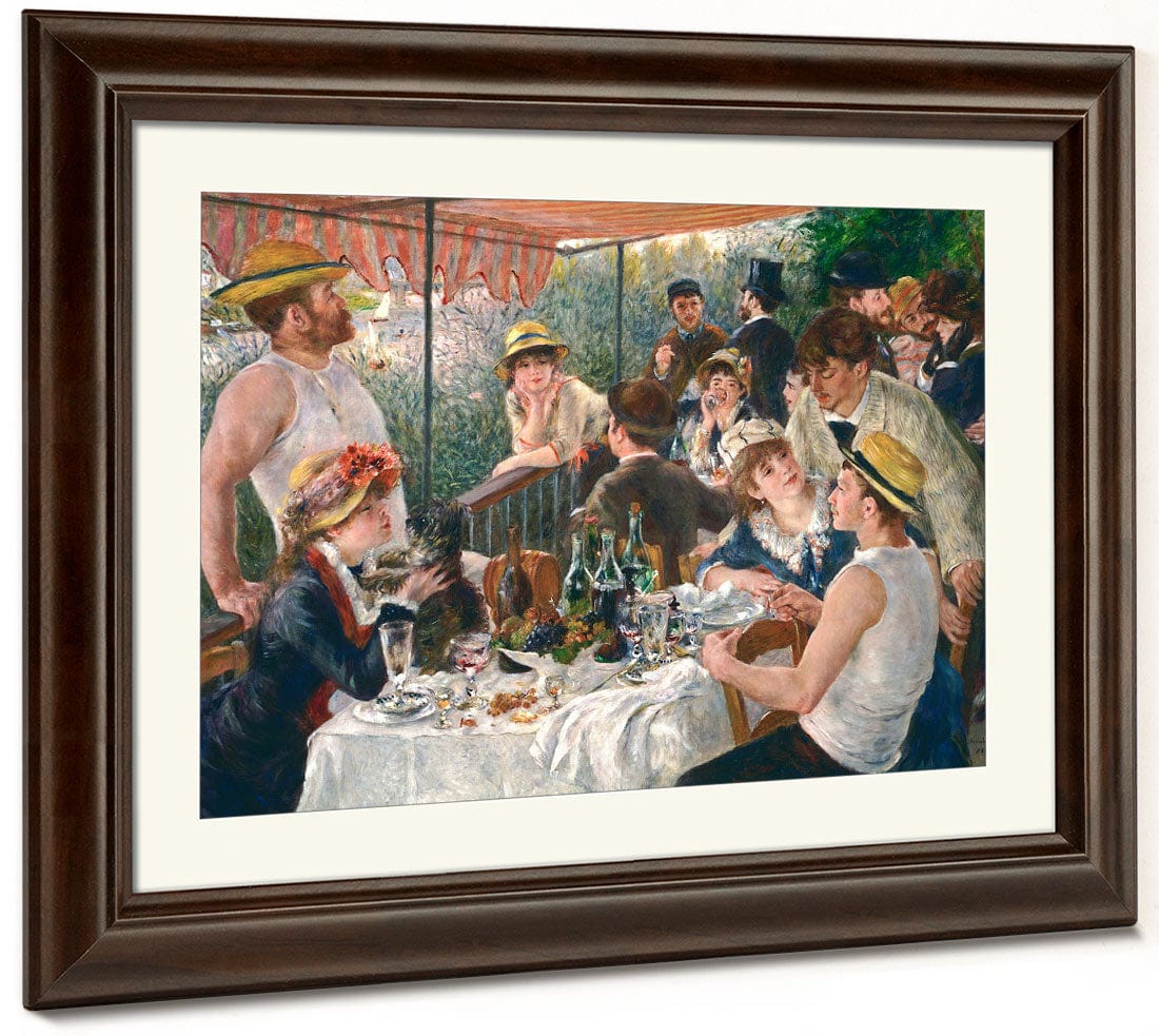 Luncheon Of The Boating Party By Pierre Auguste Renoir - Image 5