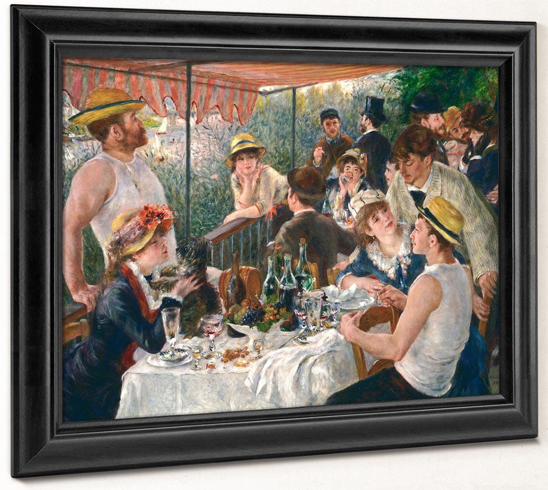 Luncheon Of The Boating Party By Pierre Auguste Renoir - Image 8