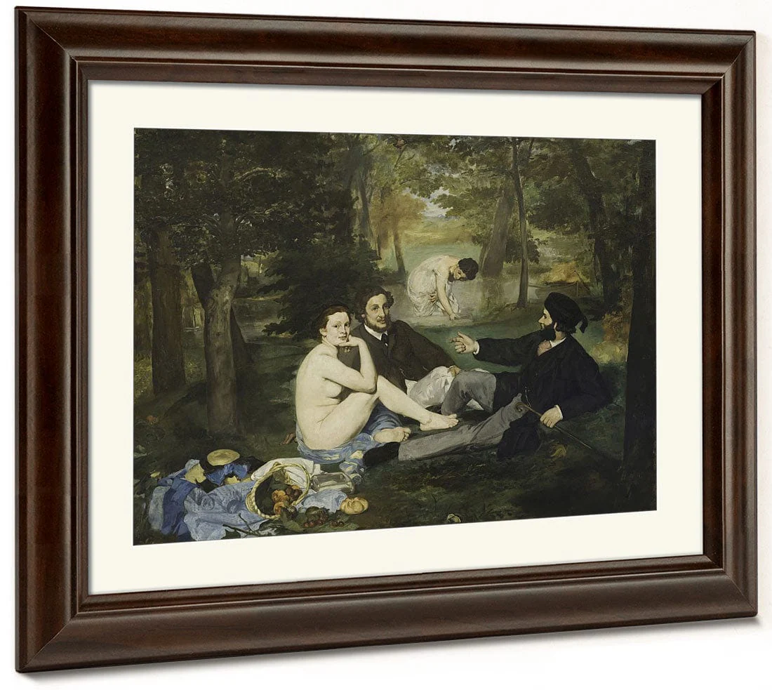 Luncheon On The Grass By Edouard Manet - Image 5