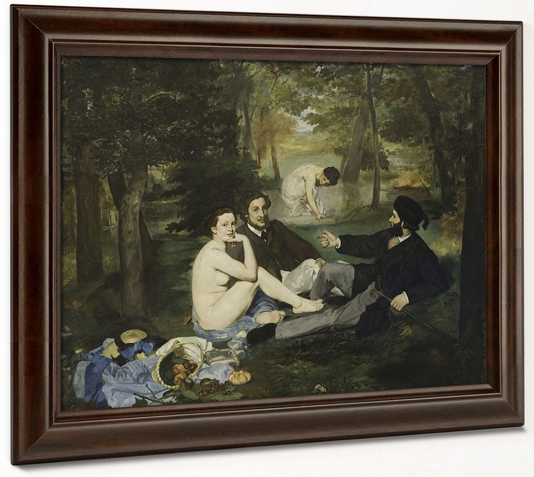 Luncheon On The Grass By Edouard Manet - Image 6