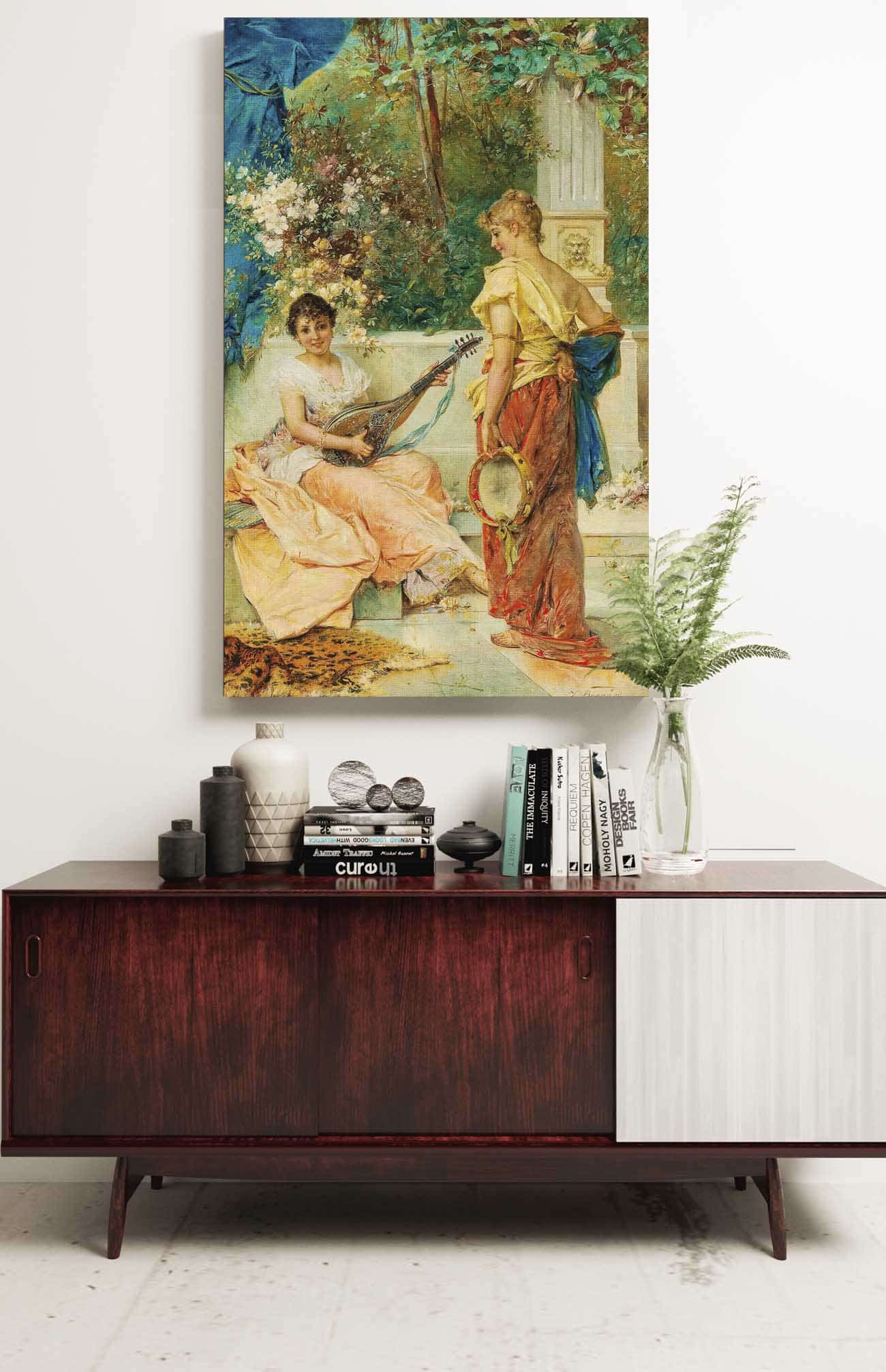 Lustige Weise A Merry Tune by Hans Zatzka - Image 2