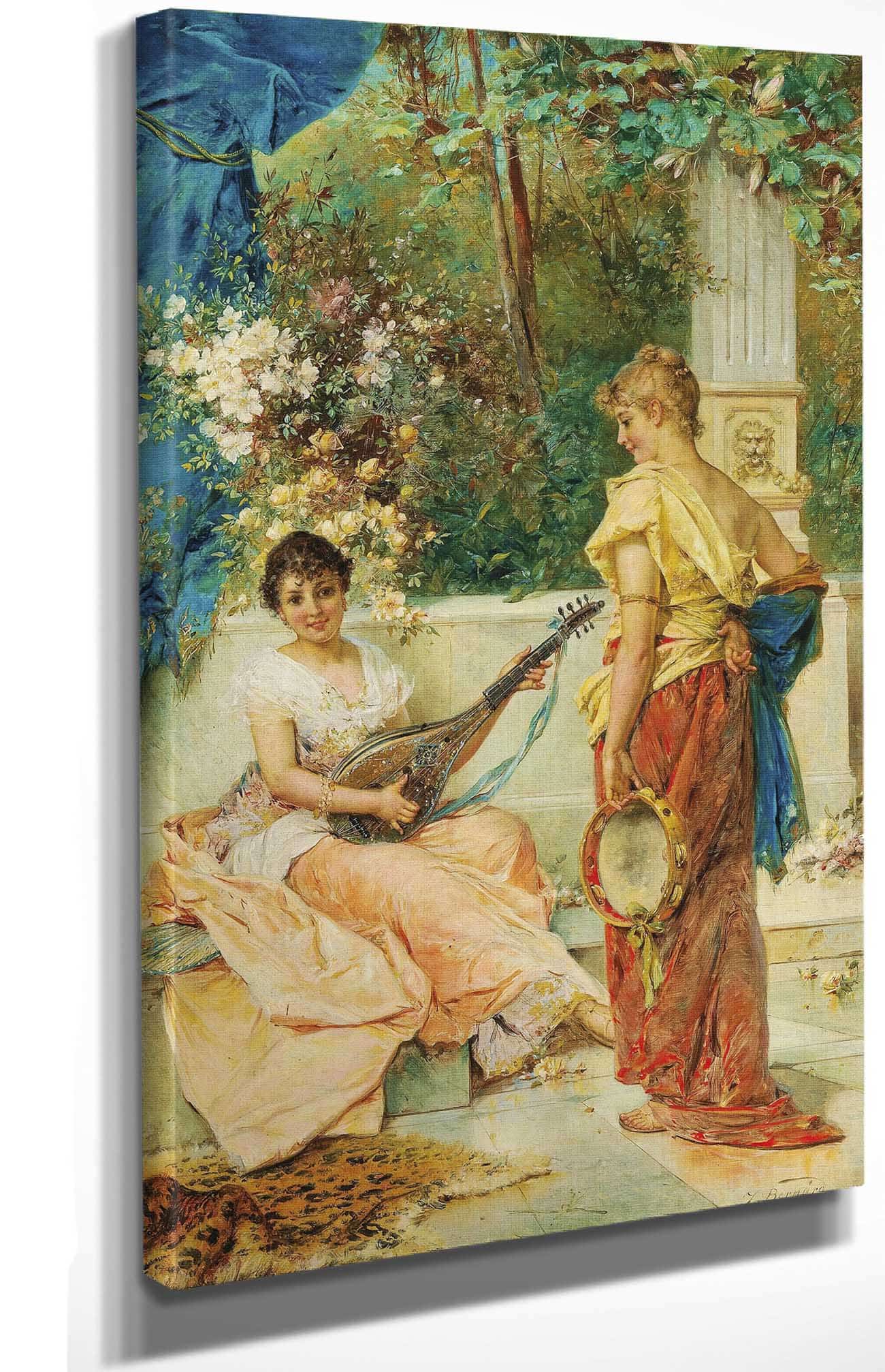 Lustige Weise A Merry Tune by Hans Zatzka - Image 4