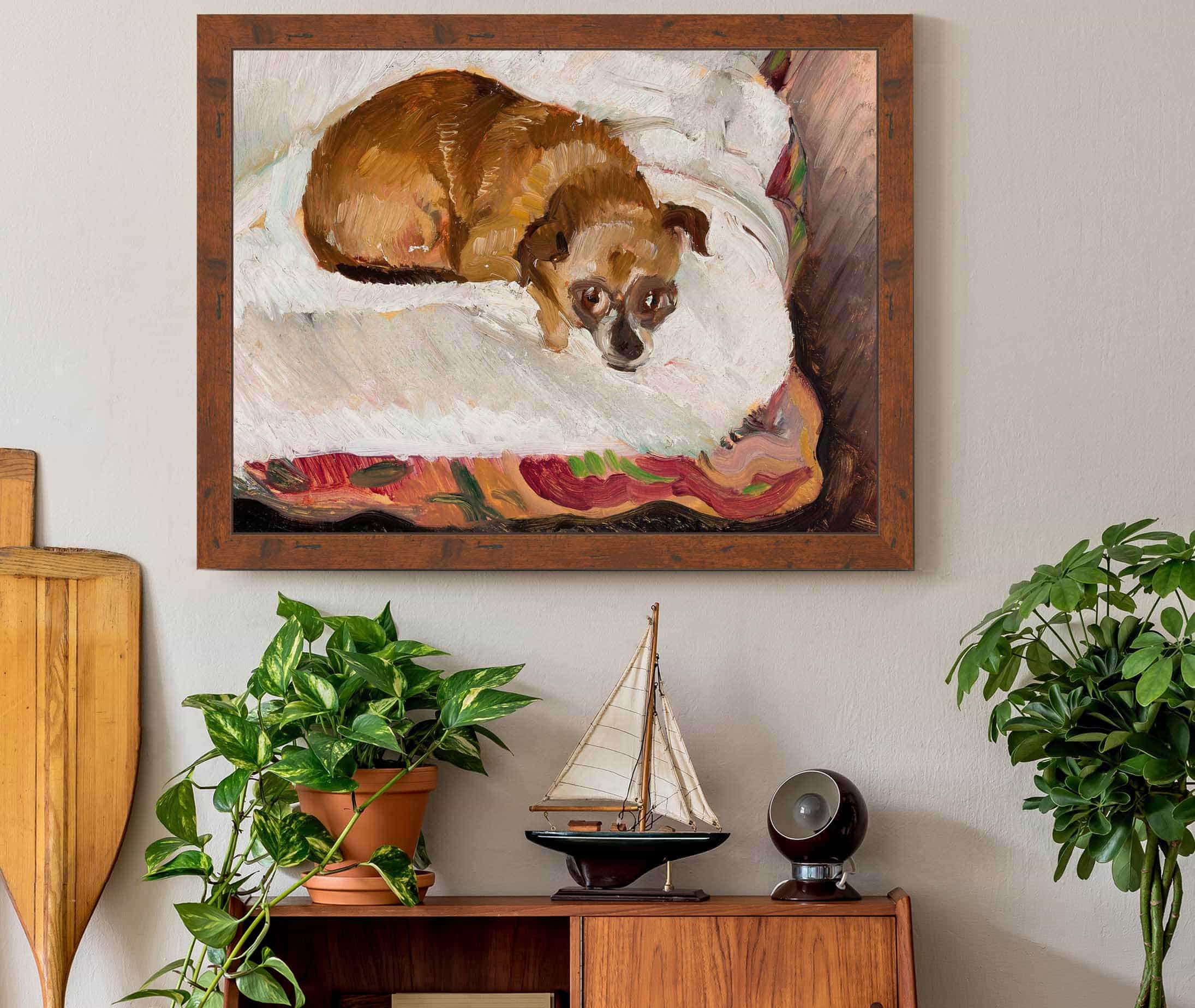 Lying Dog by Zygmunt Waliszewski - Image 3
