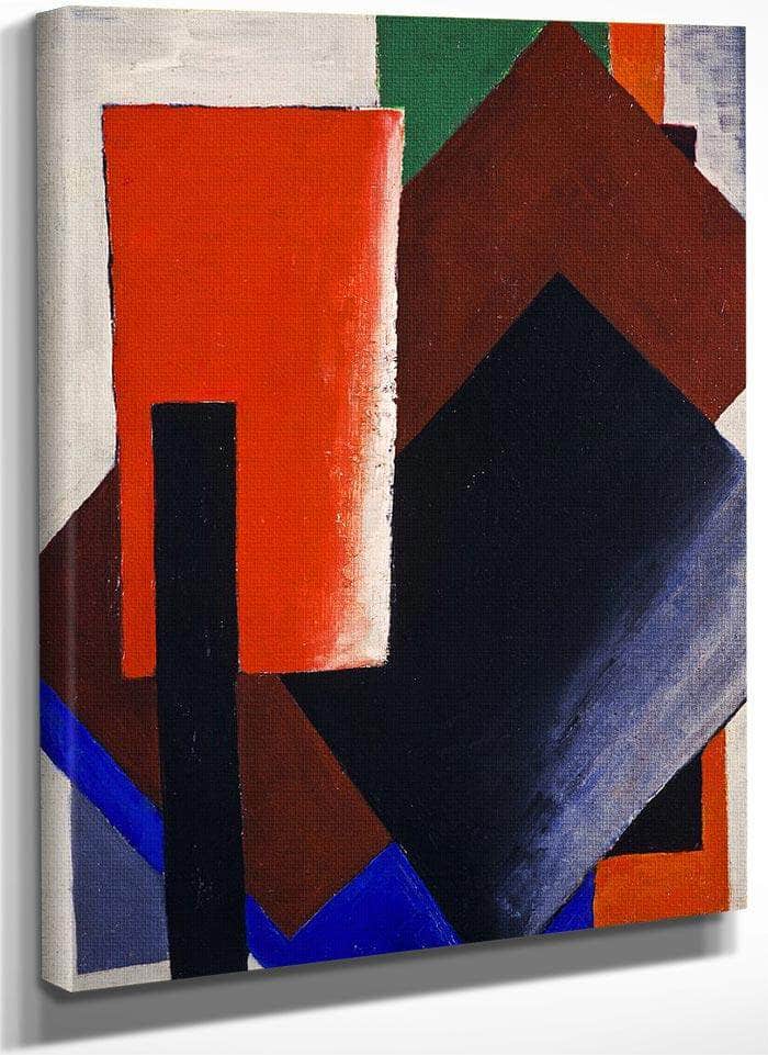 Lyubov Popova Painterly Architectonic 1916 Oil On Board Scottish National Gallery Of Modern Art Edinburgh By Liubov Popova