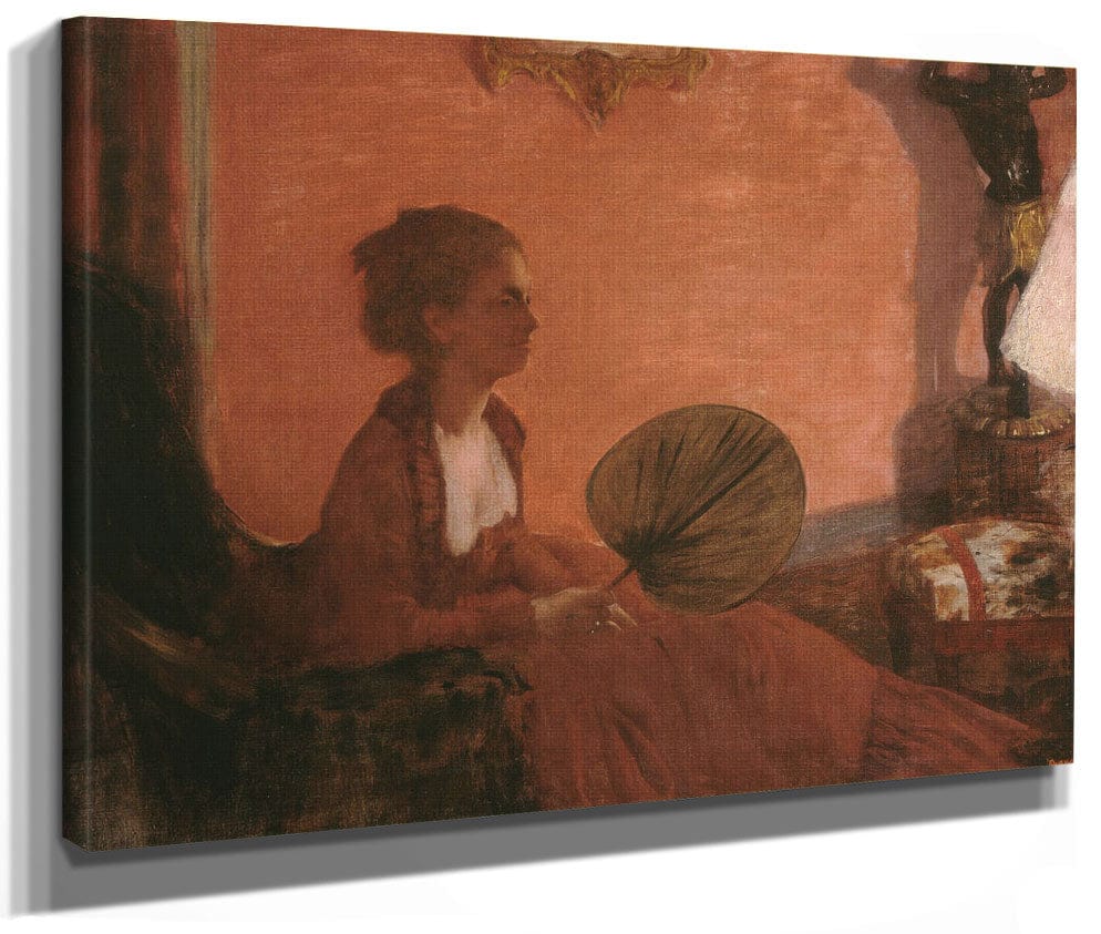 Madame Camus By Edgar Degas