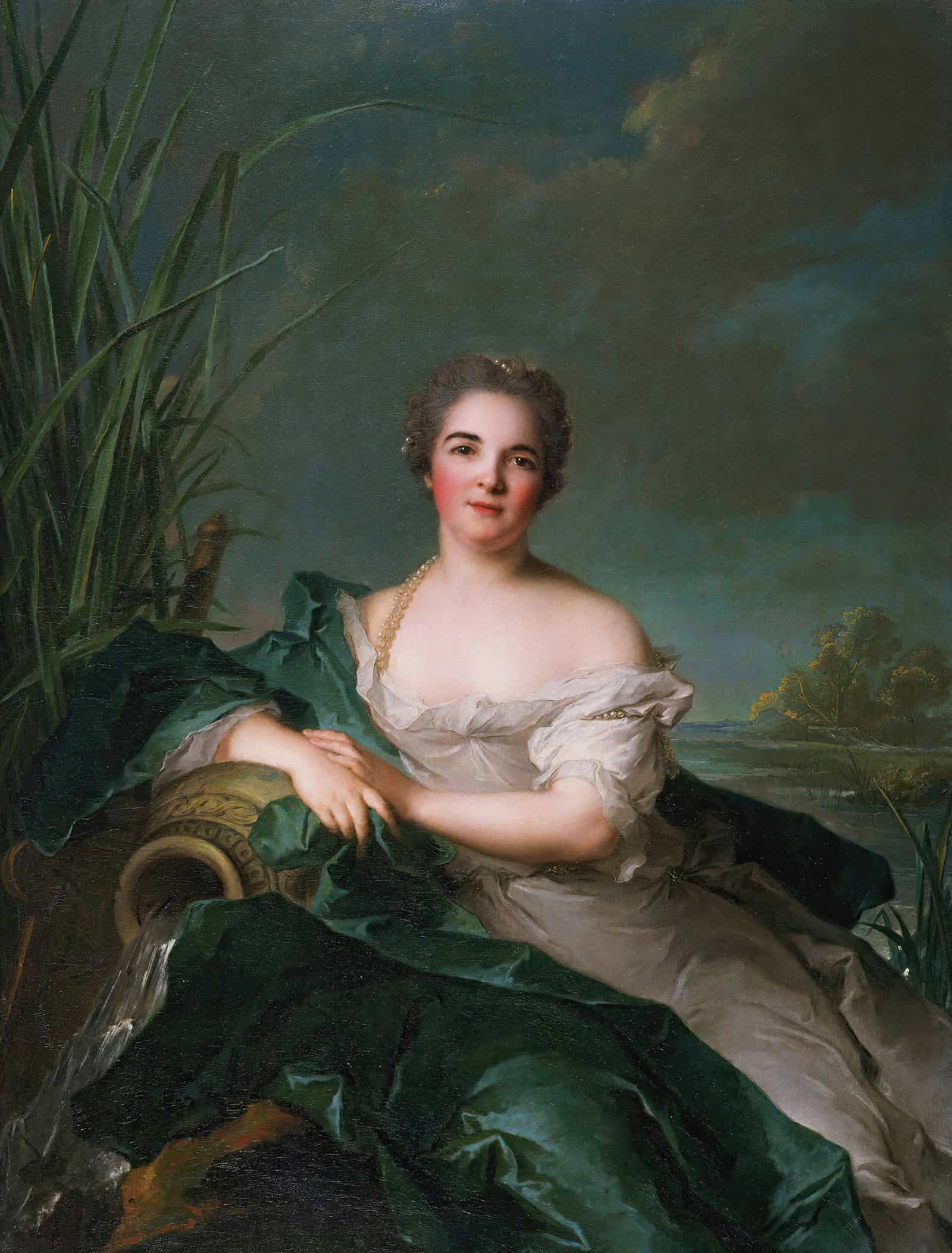 Madame De Flesselles by Jean Marc Nattier - Image 2