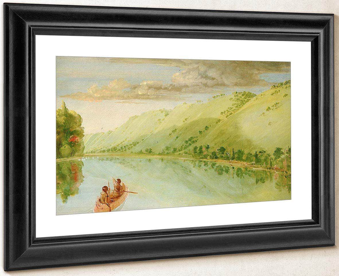 Madame Ferrebault's Prairie, Above Prairie Du Chien By George Catlin - Image 2