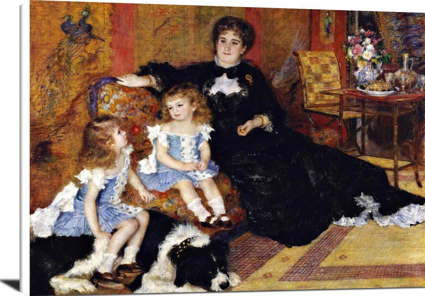Madame Georges Charpentier Painting Auguste Renoir Canvas Art