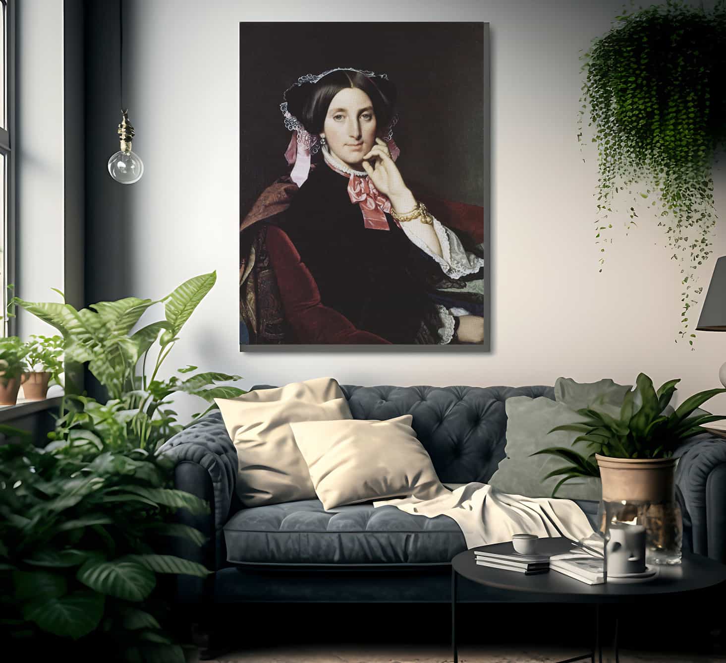 Madame Gonse By Jean Auguste Dominique Ingres - Image 2