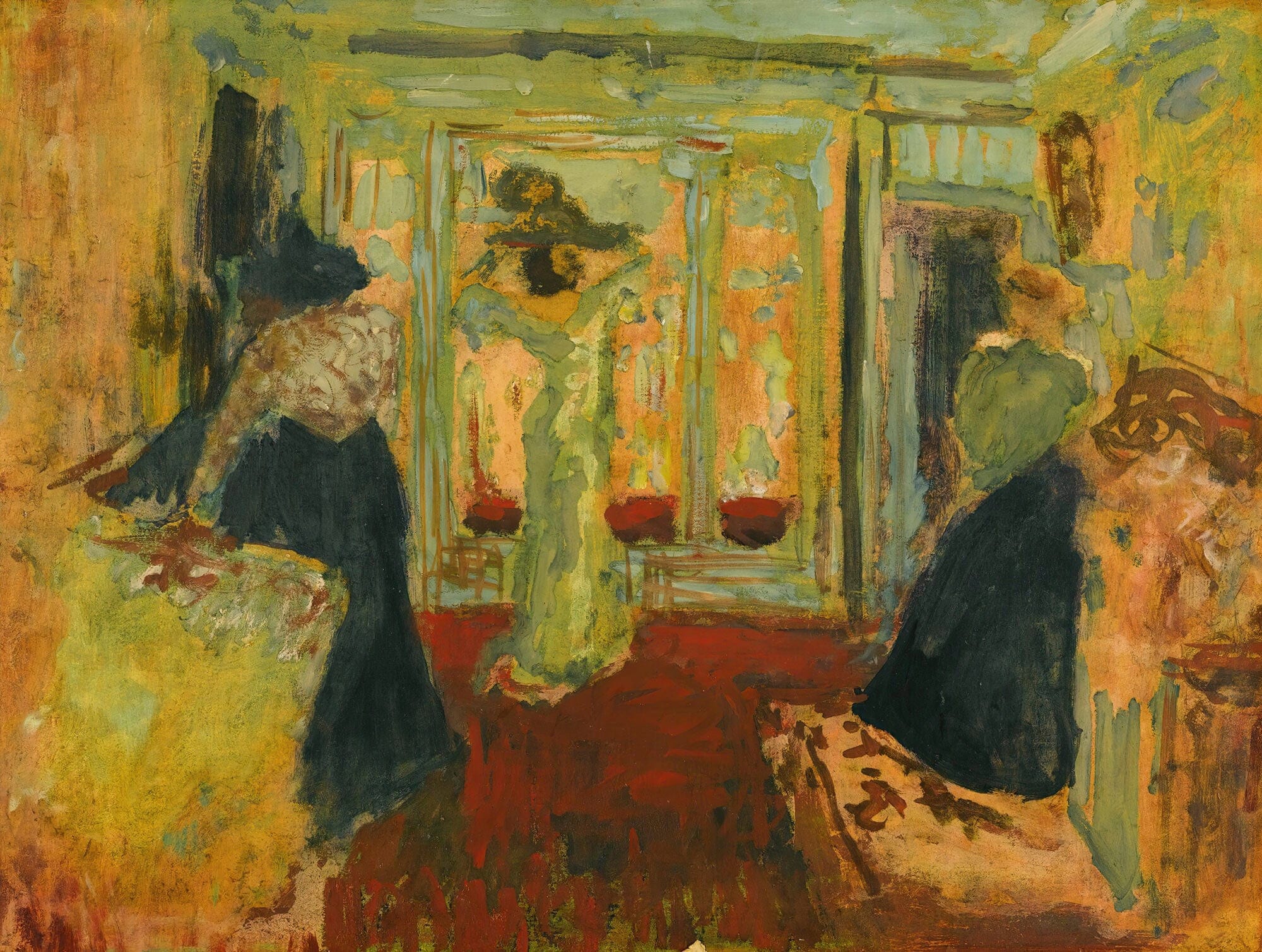 Madame Hessel Chez La Modiste by Edouard Vuillard - Image 2