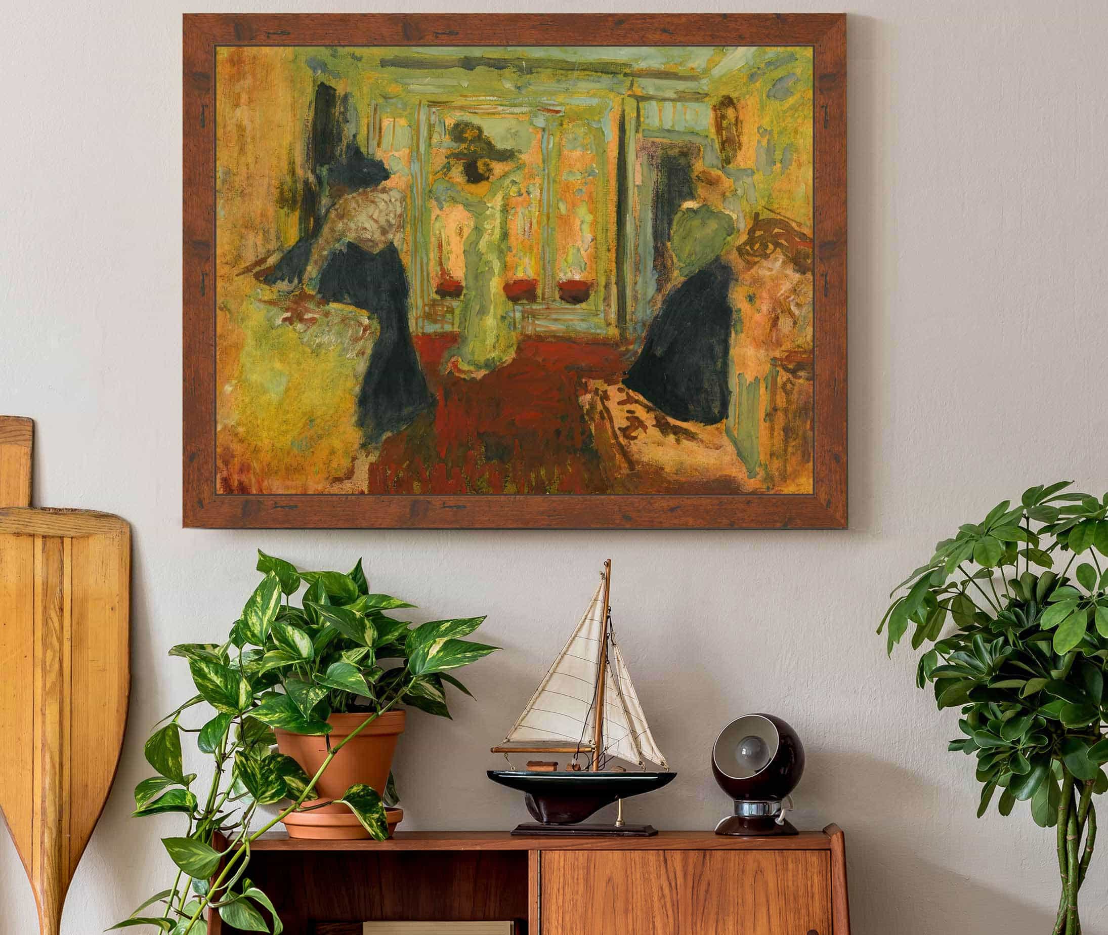 Madame Hessel Chez La Modiste by Edouard Vuillard - Image 3