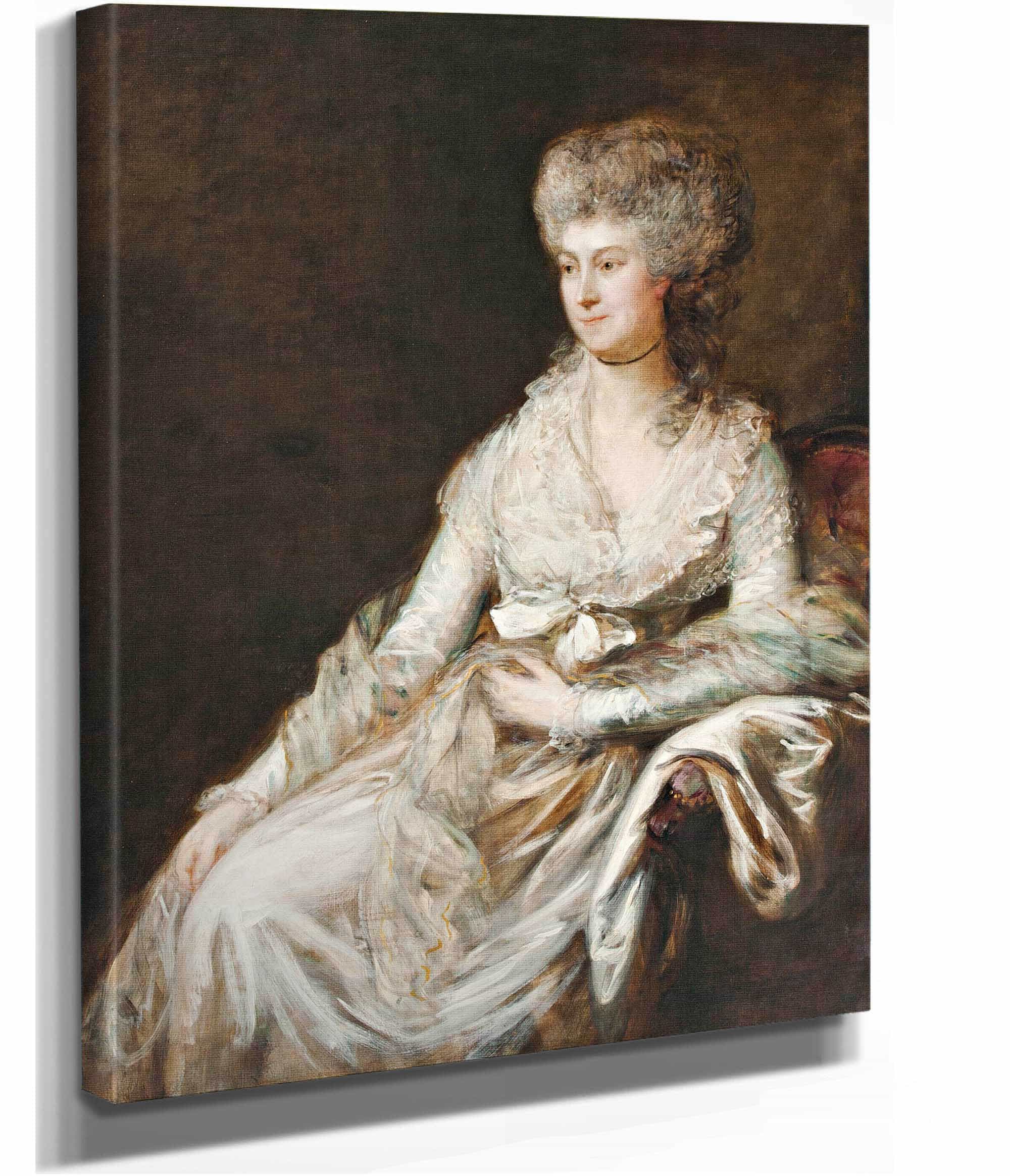 Madame Lebrun by Thomas Gainsborough - Image 2
