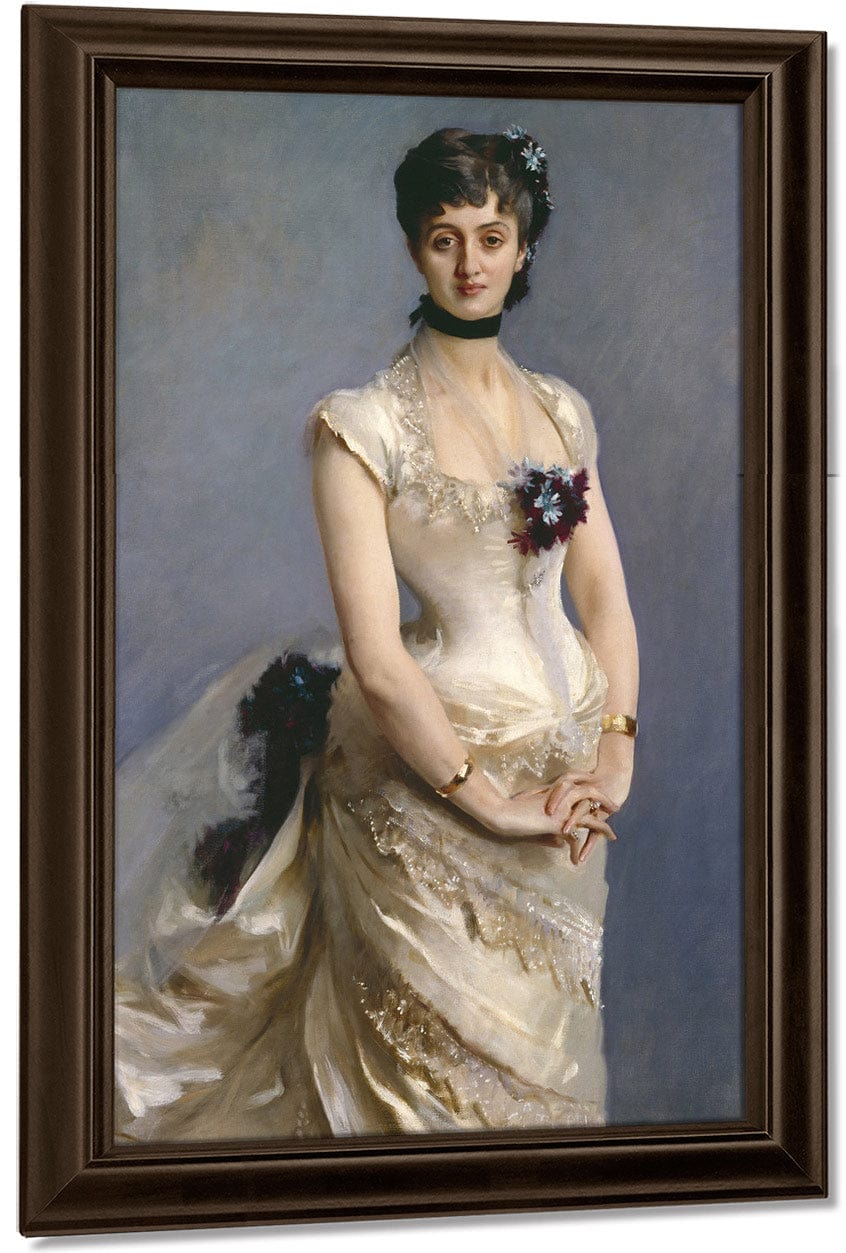 Madame Paul Poirson By John Singer Sargent - Image 5