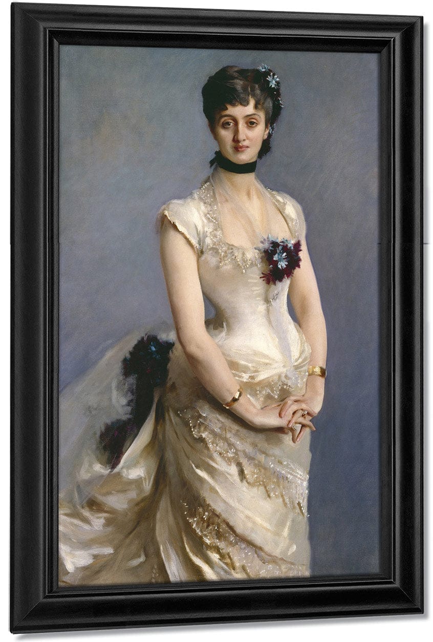 Madame Paul Poirson By John Singer Sargent - Image 7
